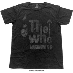 The Who Tričko Max R&B Vintage Black XL