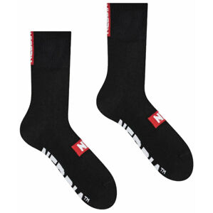 Nebbia Extra Mile Crew Socks Čierna 35-38