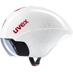 UVEX Race 8 White/Red 56-58 Prilba na bicykel