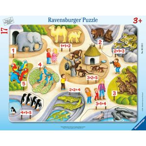Ravensburger Puzzle Prvé čísla do 5 17 dielov