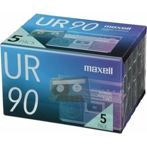 Maxell UR90 UR-90N 5P Kazeta