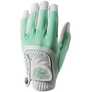 Wilson Staff Fit-All Womens Golf Glove Mint/White LH