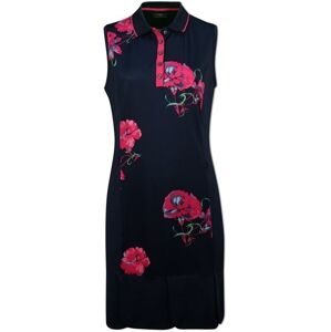 Callaway Floral Printed Womens Dress Peacoat XL