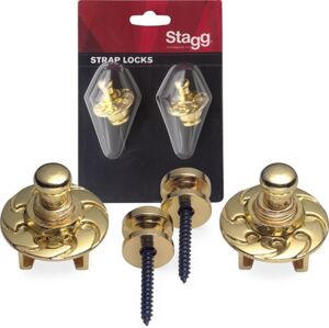 Stagg SSL1 Strap Lock Zlatá