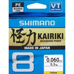 Shimano Fishing Kairiki 8 Yellow 0,13 mm 8,2 kg 150 m