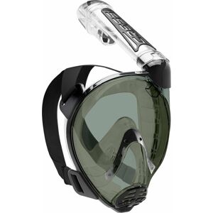 Cressi Duke Dry Full Face Mask Clear/Black/Smoked S/M