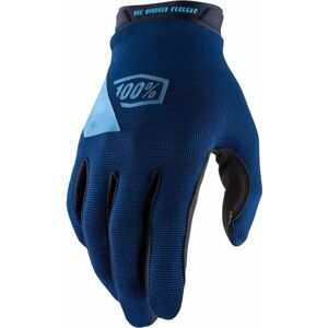 100% Ridecamp Gloves Navy/Slate Blue L Cyklistické rukavice