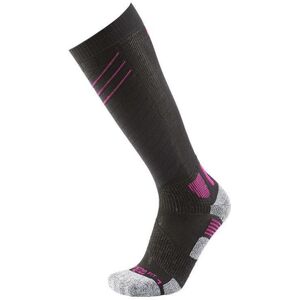 UYN Ultra Fit Womens Socks Black/Pink Paradise 35-36