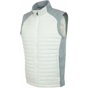 Sunice Mens Hamilton Thermal Hybrid Vest Pure White/Magnesium XL