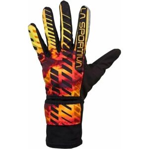La Sportiva Winter Running Gloves Evo M Black/Yellow M