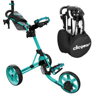 Clicgear Model 4.0 SET Soft Teal Manuálny golfový vozík