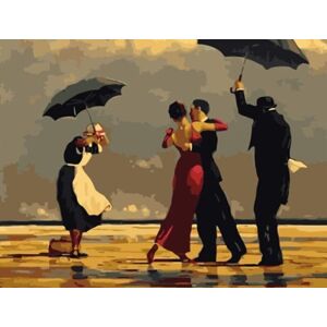 Gaira Maľovanie podľa čísiel Tanec pod dáždnikmi