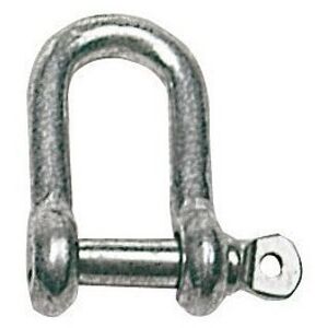 Osculati Shackle made of galvanized steel 10 mm