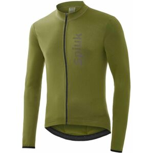 Spiuk Anatomic Winter Jersey Long Sleeve Khaki Green 2XL