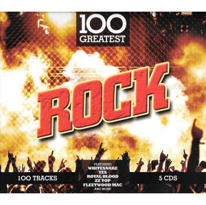 Various Artists 100 Greatest Rock (5 CD) Hudobné CD