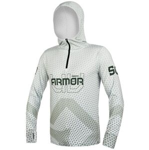 Delphin Tričko Hooded Sweatshirt UV ARMOR 50+ Neon XL