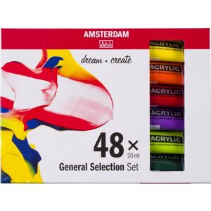 Amsterdam Sada akrylových farieb 48x20 ml