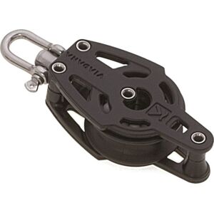 Viadana 38mm Composite Single Block Swivel with Shackle and Becket