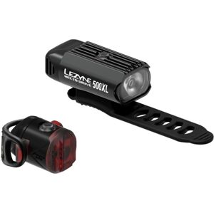 Lezyne Hecto Drive 500XL / Femto USB Čierna Front 500 lm / Rear 5 lm Cyklistické svetlo