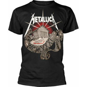 Metallica Tričko 40th Anniversary Garage L Čierna