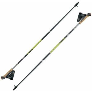 Gabel X-5 Carbon Nordic Walking Poles Black/Yellow 115cm