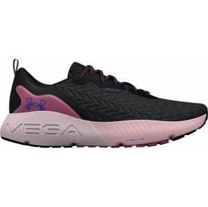 Under Armour Women's UA HOVR Mega 3 Clone Running Shoes Black/Prime Pink/Versa Blue 40,5