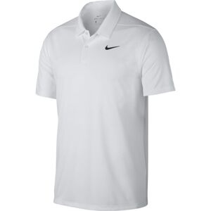 Nike Dry Essential Solid Mens Polo Shirt White/Black L
