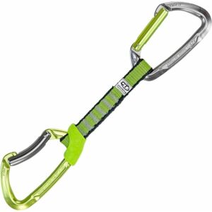 Climbing Technology Lime NY Anodized Grey/Green 12 cm