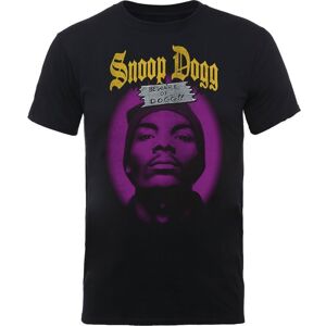 Snoop Dogg Tričko Beware Of The Dog Čierna-Fialová-Žltá 2XL