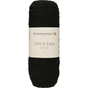 Schachenmayr Soft & Easy Fine 00099 Black