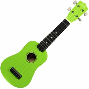 De Salvo UKSGR Sopránové ukulele Green