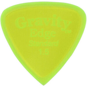 Gravity Picks GEES15P Edge Standard 1.5mm Polished Fluorescent Green