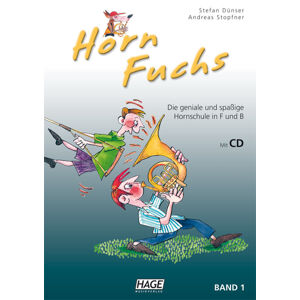 HAGE Musikverlag Cornet Fox Volume 1 with CD Noty