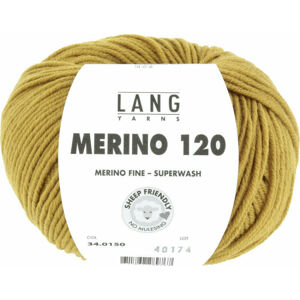 Lang Yarns Merino 120 0150 Brass