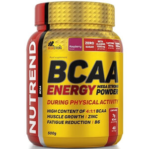 NUTREND BCAA Energy Mega Strong Powder Raspberry 500 g
