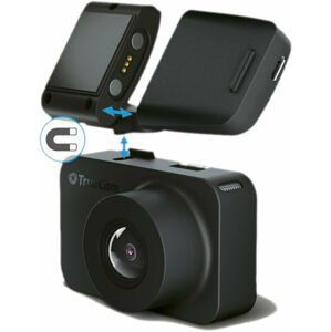 TrueCam M5 GPS WiFi with Speed Camera Alert Kamera do auta Čierna