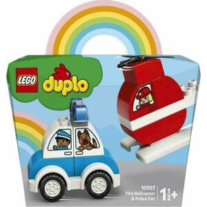 LEGO Duplo 10957 Hasičský vrtuľník a policajné auto
