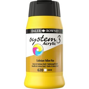 Daler Rowney System3 Akrylová farba 500 ml Cadmium Yellow Hue