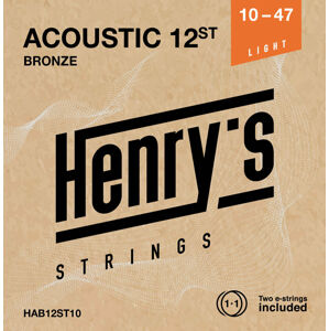 Henry's Strings 12ST Bronze 10-47