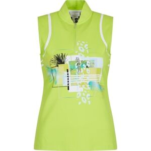 Sportalm Isaac Sleeveless Womens Polo Shirt Lime 40