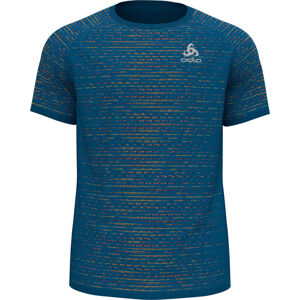 Odlo Blackcomb Ceramicool T-Shirt Mykonos Blue/Space Dye XL