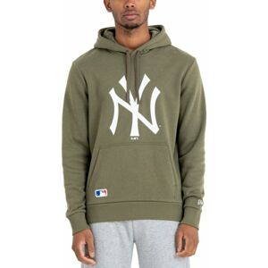 New York Yankees Mikina MLB Team Logo Hoody Olive XL