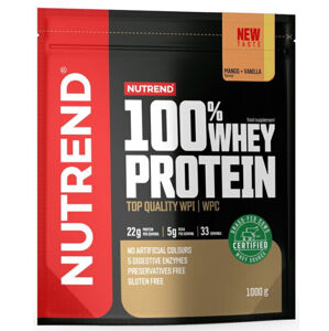NUTREND 100% Whey Protein Mango-Vanilka 1000 g