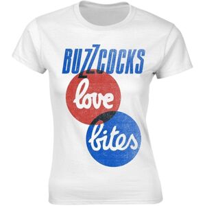 Buzzcocks Tričko Love Bites S Biela