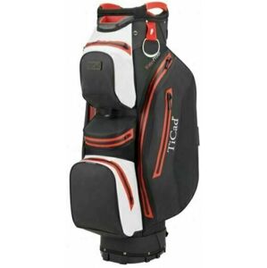 Ticad FO 14 Premium Water Resistant Black/White/Red Cart Bag