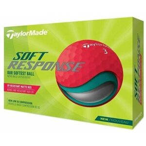 TaylorMade Soft Response Gold Balls Red 2022
