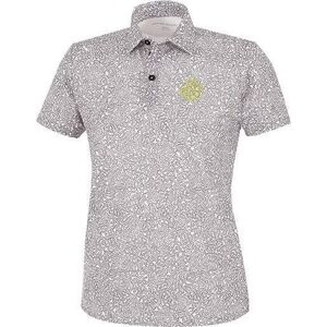 Galvin Green Remy Ventil8+ Junior Polo Shirt White/Grey/Yellow 146/152