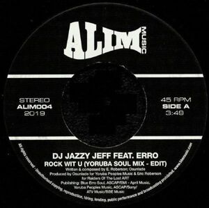 DJ Jazzy Jeff Rock Wit U (feat. Erro) (7''LP) 45 RPM