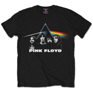 Pink Floyd Tričko DSOTM Band & Prism Čierna M