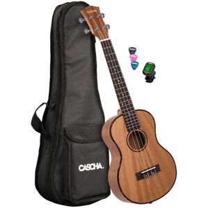 Cascha HH2049 EN Premium Tenorové ukulele Natural